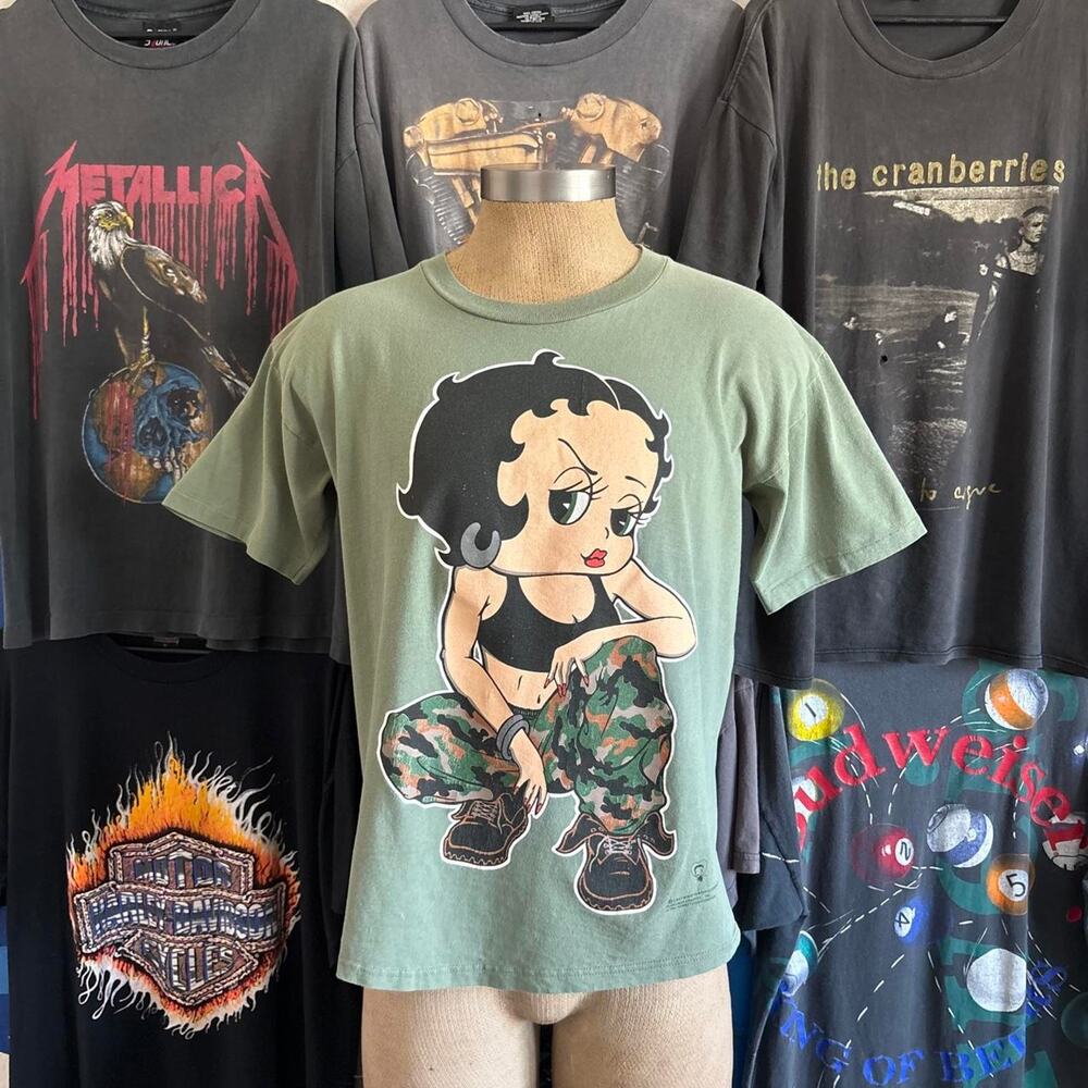 Vintage 1990s betty boop t shirt